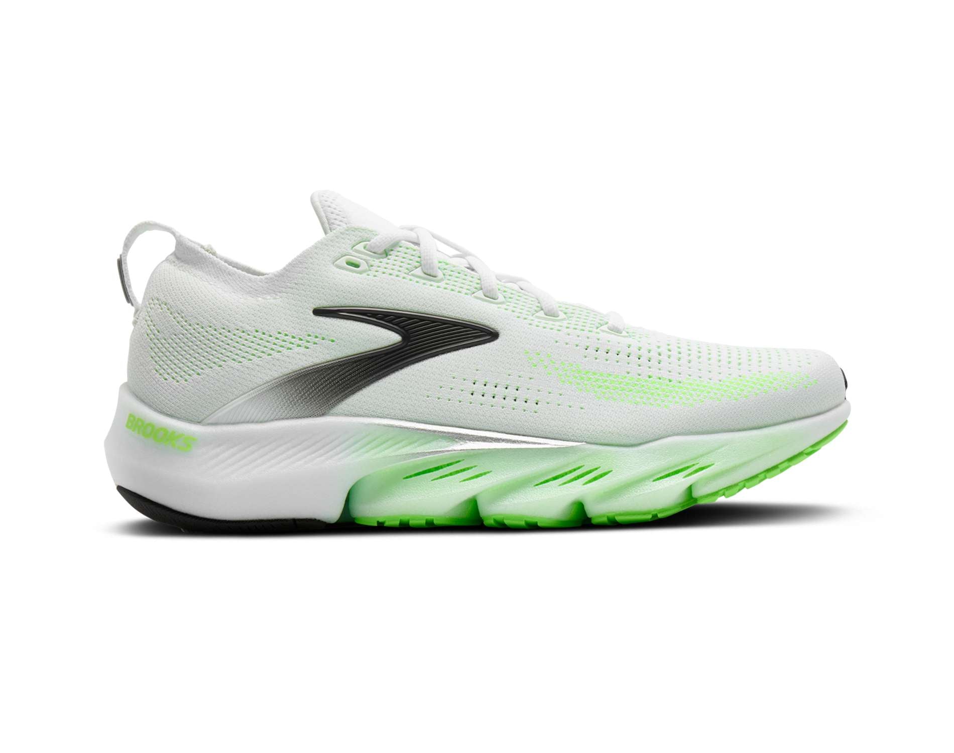 brooks-glycerin-flex-mens-white-green-gecko-phantom-01-2 Brooks Glycerin Flex Mens Running Shoes - Image 1