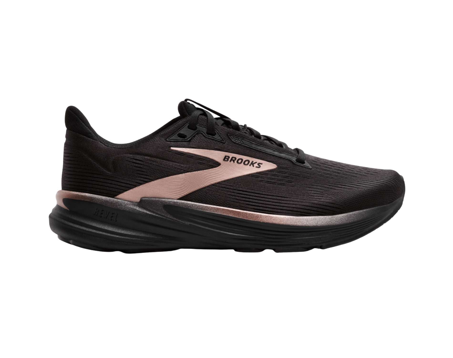 brooks-revel-8-womens-black-rose-gold-043-01-3 Brooks Revel 8 Womens Running Shoes - Image 1
