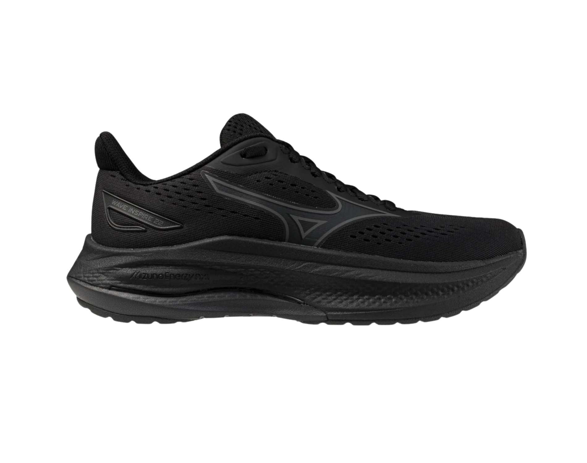 mizuno-inspire-22-womens-black-sand-01-3 Mizuno Wave Inspire 22 Womens Wide Running Shoes - Image 1